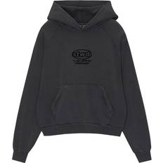 Pull&Bear STWD Koksgrå Forvasket Hættetrøje - Koksgrå