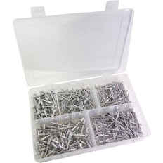 Rivets ATD Tools ATD-346 Aluminum Blind Rivet Assortment 500pcs