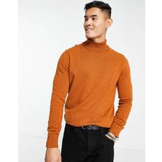 Ben Sherman Jumpers Ben Sherman Roll Neck Jumper - Caramel