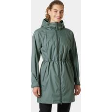 Dam - Gråa Regnkläder Helly Hansen Westport Raincoat - Dam Grey Cactus