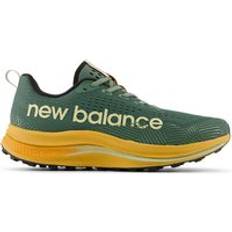 Orange - Unisex Löparskor New Balance FuelCell SuperComp Trail - Green/Orange/Beige