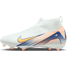 Barnskor Nike Kids Mercurial Superfly 10 Academy MDS 009 FG/MG Soccer Cleats - Green/Crimson Pulse