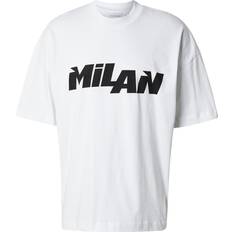 Ekstremt Oversized T-shirt Med Milan - Hvid