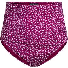 Blomstrede Bikinier Zizzi Bikiniunderdele sKatrin SHW Brief Aop - Rosa