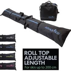 Ski Bags Athletico Two-Piece Ski and Boot Bag Combo Store and Transport 13 in 1 Ski Bag and Boot Bag