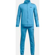 Blue Tracksuits Children's Clothing Under Armour Icon Knit Tracksuit - Ether Blue/Black