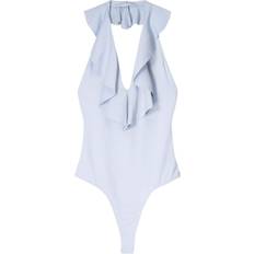 Bershka Dame Toppe Bershka Shirtbody - Lyseblå