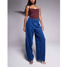 River Island Byxor & Shorts River Island Jeans Med Ballongben - Mellanblå
