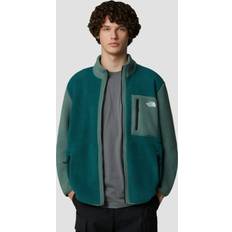 Green - Hiking Clothing The North Face Yumiori Full Zip Fleece Jacket - Deep Nori-Duck Green/TNF Black