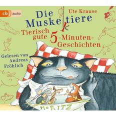 Hörbücher Die Muskeltiere - Tierisch Gute 5-Minuten-Geschichten (Hörbuch)