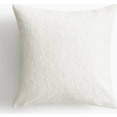 H&M Structuurgeweven Kussenhoes 50x50 Wit