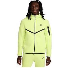 Nike Hættetrøje Tech Fleece 24 FZ - Gul/Sort