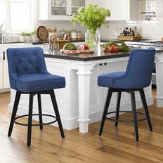 Wildon Home Home® Dionn 26" Seating Stool 37.4" 2pcs