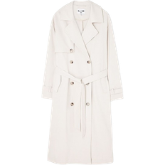 NA-KD Oversized Trenchcoat - Beige