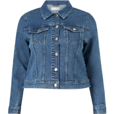 Ellos Plus Collection Jeansjacka - Blå