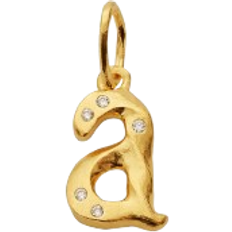 Maanesten Berlocker & Hängen Maanesten M Alphabet Pendant Dam Hängsmycken - Silke