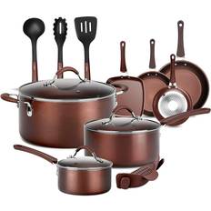 NutriChef - Cookware Set with lid 14 Parts