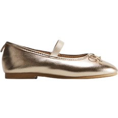 H&M Ballet Pumps - Gold/Coloured