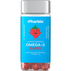 Vitaminer barn Pharbio Omega-3 Barn 70 stk