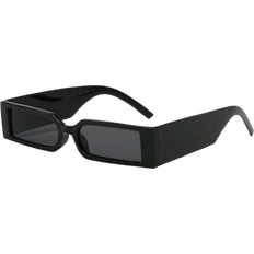 Linser Shein 1pc Fashionable Retro Small Frame Black Y2K
