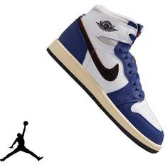 Jordan Barnskor Jordan 1 Retro High OG Prescool - White/Black
