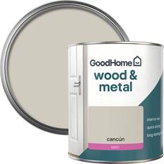 Paint GoodHome GoodHome Cancún Satin Metal 750Ml Wood Paint Cancun 0.75L