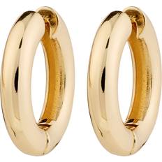 Pilgrim Marlo Earrings Goldplated Dam Creoler - Guld
