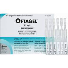 Ögongel Oftagel 2.5mg/g 30 st Gel