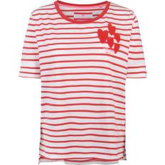 Silke T-shirts Lieblingsstück Shirts Diane - Rød/Hvid