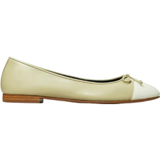 Tory Burch Cap-Toe Ballet - Olive Sprig