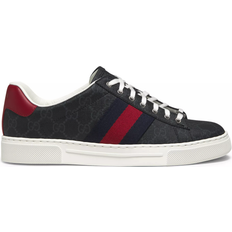 Gucci Men Trainers Gucci Ace GG Canvas Sneakers - Men - Black