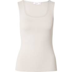 Dame - Sølv Toppe Vila Vikenza Basic Tanktop - Lysegrå
