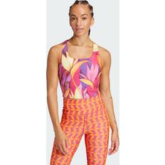 Orange - Sportswear Garment Tank Tops adidas Printed Tank Top Farm Rio - Multi-Coloured