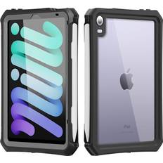 Ipad mini cover TRENDCOVER iPad Mini 2024/2021 Vandtæt og Stødsikker Cover med Kickstand og Lanyard