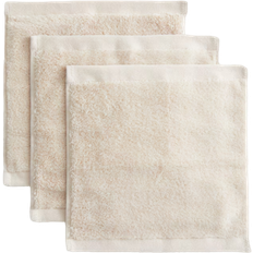 H&M 3er-Pack Waschlappen aus Frottee 30x30 Gästehandtuch Beige (30x30cm)