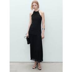 Mango A-line Dress - Black