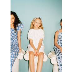 S Dresses Mango Embroidered Detail Dress - White