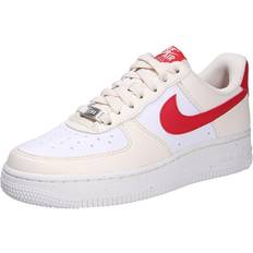 Nike Air Force 1' 07 NN Sneakers - Råhvide/Røde