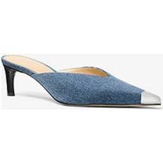 Michael Kors Højhælede sko Michael Kors Kasia Denim Mule - Blue