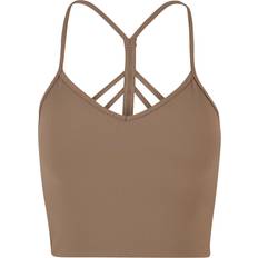 Brun - Fitness Undertøj aim'n Ribbed Performance Bralette - Brun