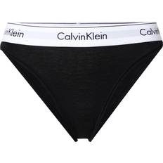 Modal Knickers Calvin Klein High Leg Tanga - Icon Cotton Modal