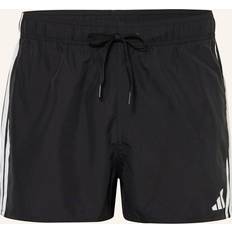 Polyester Swimming Trunks adidas 3-Stripes Swim Shorts 3-Inch - Black/White