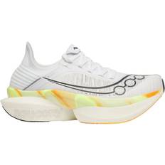 Saucony Endorphin Elite 2 Shoes - White/Peel