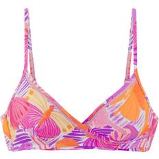 Multifarvet Bikinitoppe Sunseeker Bikinioverdel - Mørkelilla/Orange/Lyserød/Mørk Pink