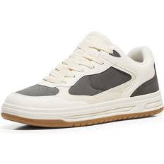 Bershka Skor Bershka Vita Sneakers Med Paneler - Vit/A