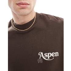 Smycken ASOS DESIGN Halsband Med Repkedja - Guldfärgat
