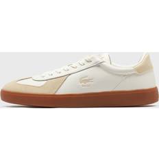 Lacoste Beige Trainers Lacoste Baseshot Pro Leather Sneakers - Light Yellow/Gum