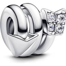 Pandora Smykker Pandora Snoet Pil Charm - Sølv