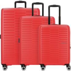 American Tourister Sunset Hills Set of 3 - Apple Red
