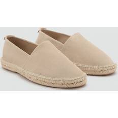 Mango Espadrilles Mango Jute Suede Espadrilles - Sand